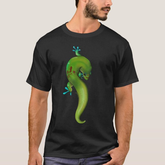 Camiseta Curvy Gecko (Anverso)