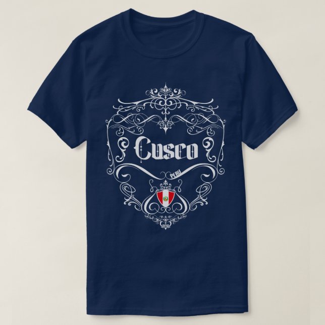 Camiseta Cusco Vintage design 1 (Diseño del anverso)