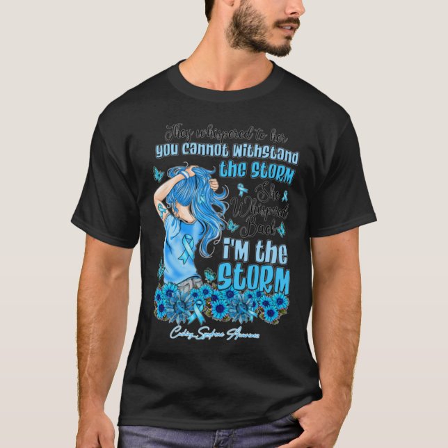 Camiseta Cushing Syndrome Awareness - i'm the storm (Anverso)