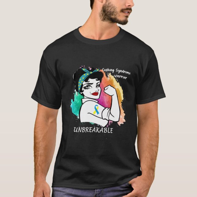 Camiseta cushing syndrome unbreakable   cushing syndrome (Anverso)