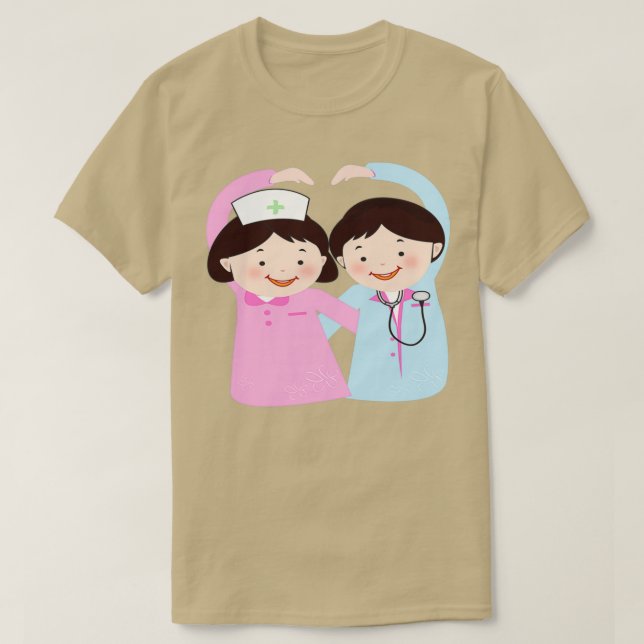 Camiseta cushions plaids blankets hospital doctor medical n (Diseño del anverso)