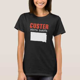 Camiseta Custer Dakota del Sur Estados Unidos de América Vi