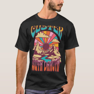 Camiseta Custer South Dakota Nature Senderismo Montañas Out