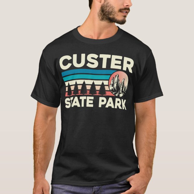 Camiseta Custer State Park South Dakota Bison Lovers (Anverso)