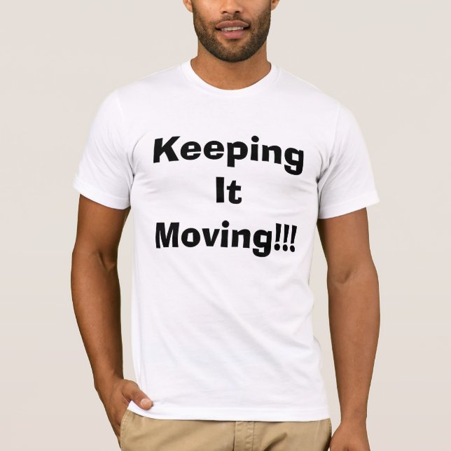 Camiseta Custodia de él el moverse (Anverso)