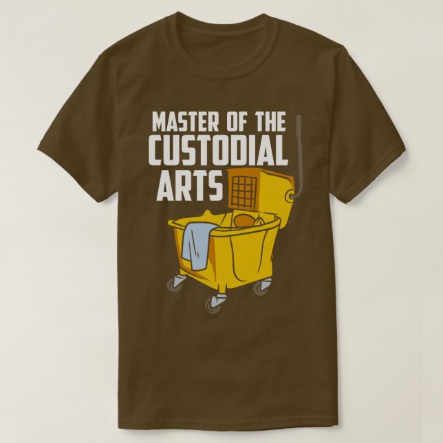 Camiseta Custodia de escuela Janitor Funny Houston (Diseño del anverso)