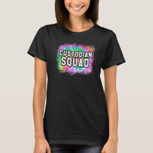 Camiseta Custodia Del Personal De Limpieza Apreciado De La