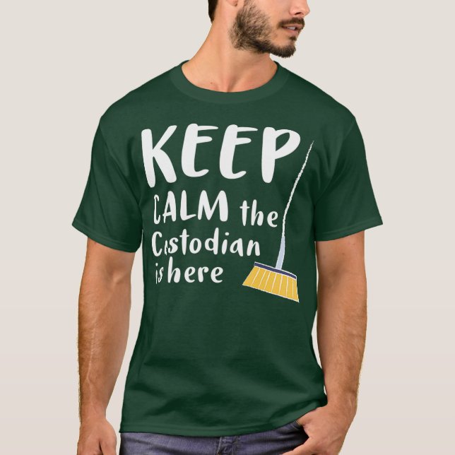 Camiseta Custodio escolar (Anverso)