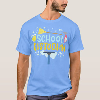 Camiseta Custodio Escolar Janitor