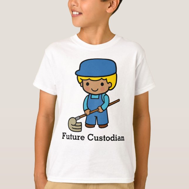 Camiseta Custodio futuro con Mop (Anverso)