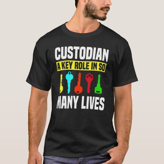 Camiseta Custodio Llaves Guardia de Guardia Custodio Porter (Anverso)