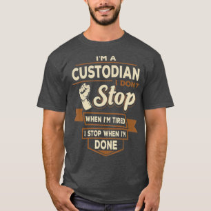 Camiseta Custodio me detengo cuando me han hecho graciosos