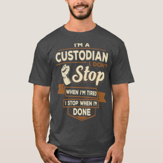 Camiseta Custodio me detengo cuando me han hecho graciosos 