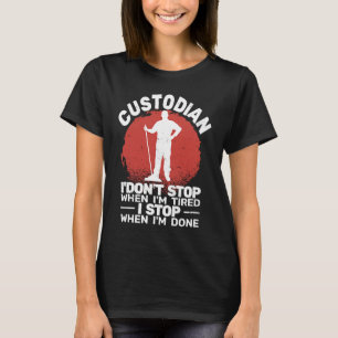 Camiseta Custodio, no paro cuando te tiren el negocio de lo