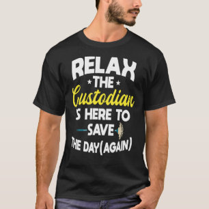 Camiseta Custodio Para Salvar Al Guardián De La Guardia Del