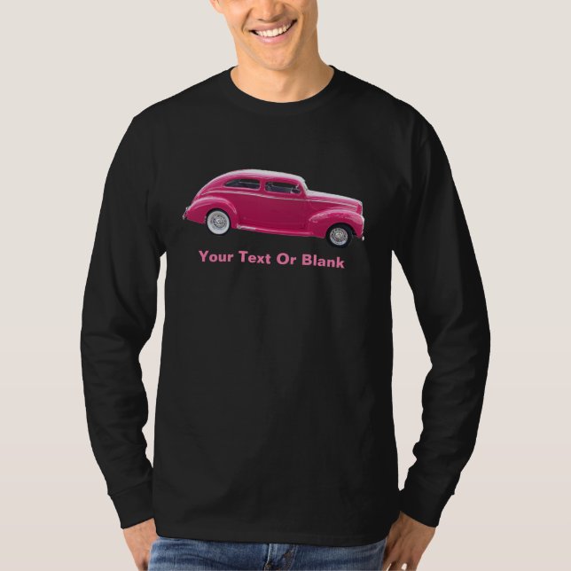 Camiseta Custom 1940 Famous American Make Sedan (Anverso)