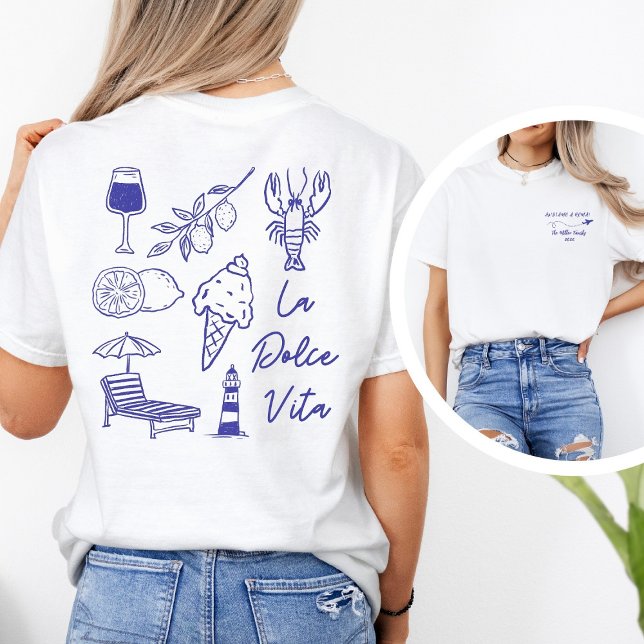 Camiseta Custom Andiamo a Roma Italy Family Vacation (Subido por el creador)