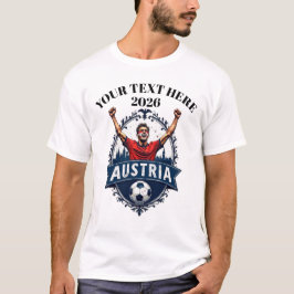 Camiseta Custom Austria Soccer Football Team Supporter