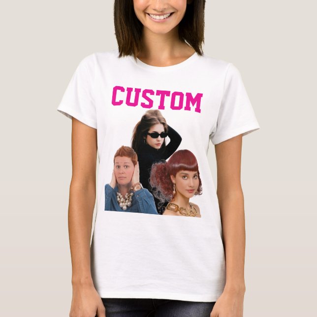 CAMISETA CUSTOM BOOTLEG RETRO T-SHIRT (Anverso)