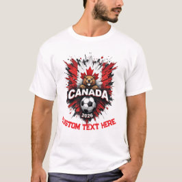 Camiseta Custom Canada National Soccer Football Team Fan