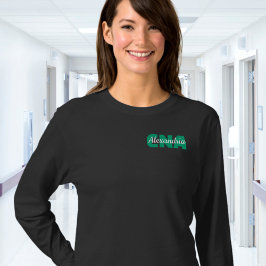 Camiseta Custom CNA Credentials with Name
