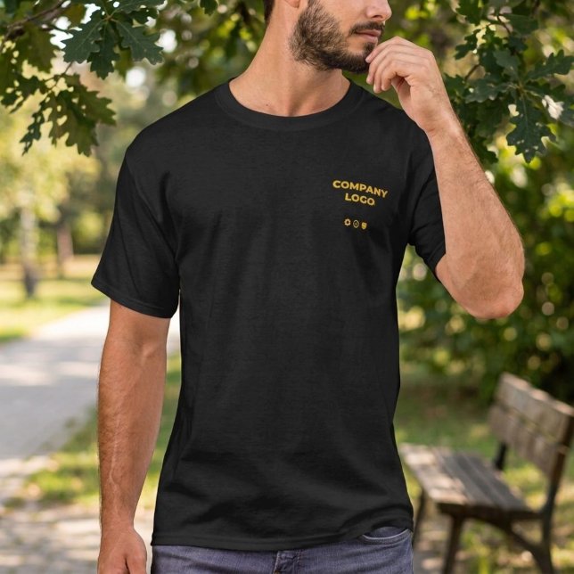 Camiseta Custom Company Logo T-Shirts, Personalized Double  (Subido por el creador)