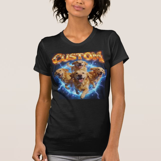 Camiseta Custom Dog Vintage Washed Shirt (Anverso)