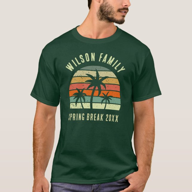 Camiseta Custom Family Reunion Beach  (Anverso)