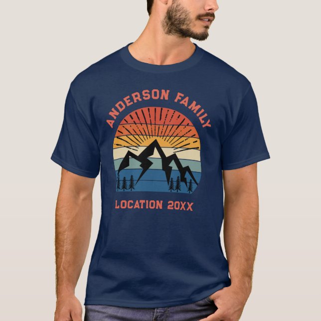 Camiseta Custom Family Reunion Road Trip (Anverso)