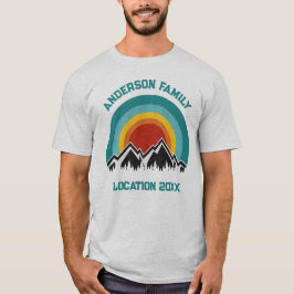 Camiseta Custom Family Reunion Road Trip