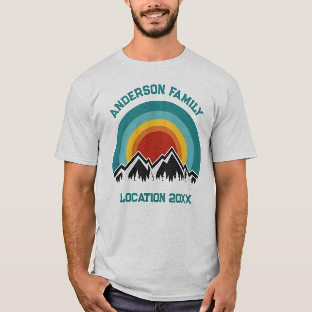 Camiseta Custom Family Reunion Road Trip (Anverso)