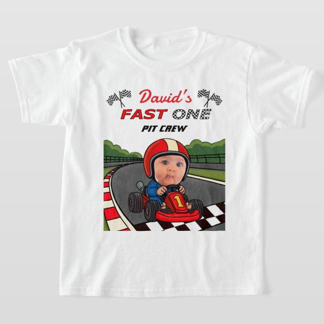 Camiseta Custom Fast One Pit Crew Kids (Distribución)