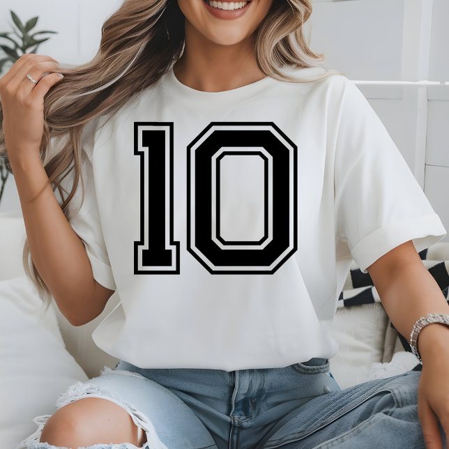 Camiseta Custom Football Mascot Custom School Team Number (Subido por el creador)