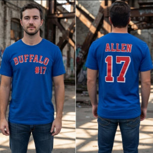 Camiseta Custom Football Team Name Number Font and Back