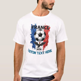 Camiseta Custom France National Soccer Football Team Fan