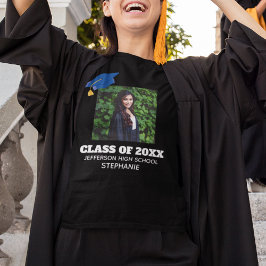Camiseta Custom Graduation Senior Portrait Photo Graduate