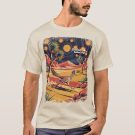 Camiseta Custom Joshua Tree Funny Roadrunner Vintage Bird
