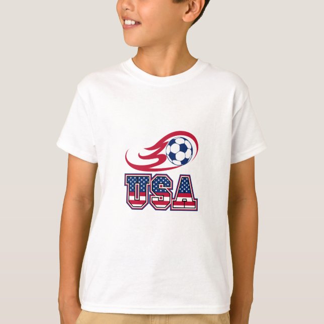 Camiseta Custom Kids’ Football Tee – Name & Number  (Anverso)