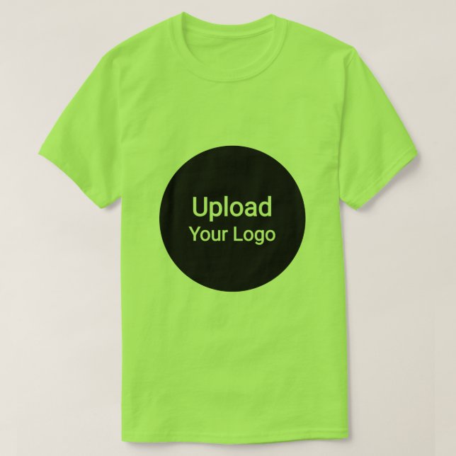 Camiseta Custom Logo Upload | Personalized Business (Diseño del anverso)