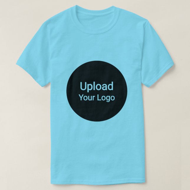 Camiseta Custom Logo Upload | Personalized Business (Diseño del anverso)