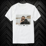 Camiseta Custom Made Photo And Text Personalized<br><div class="desc">Custom Made Photo And Text Personalized tshirts from Ricaso  - add your own photograph,  art and text to this customizable shirt</div>