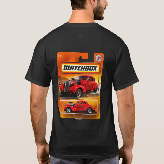 Camiseta Custom Matchbox Style Classic Car Design (Reverso)