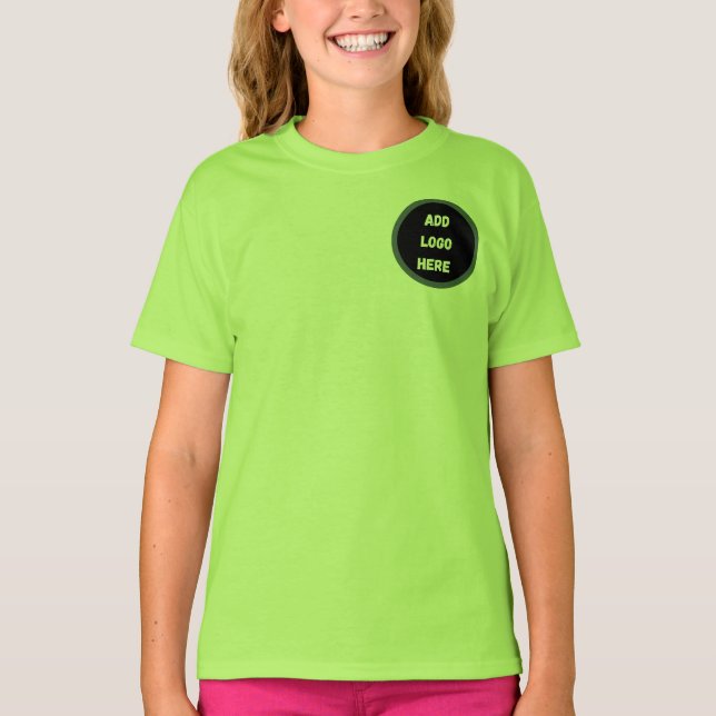 Camiseta Custom minimal Design Add Photo or Text (Anverso)
