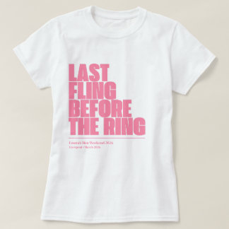 Camiseta Custom Name Date & Location Bride Tribe Tee