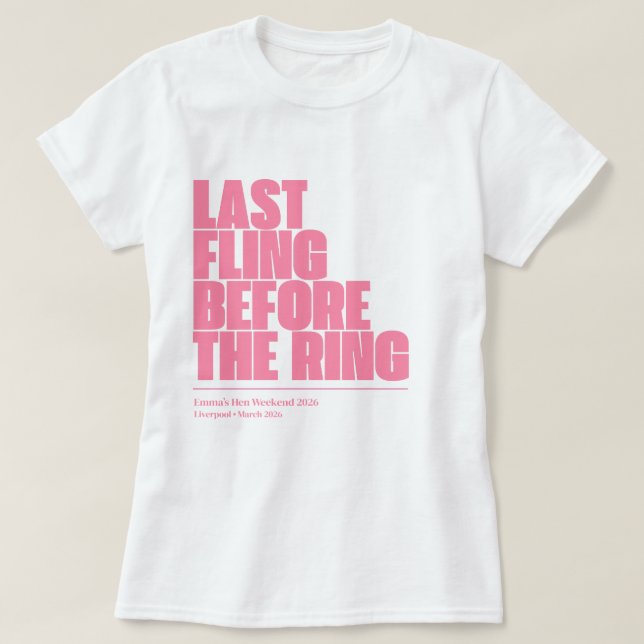 Camiseta Custom Name Date & Location Bride Tribe Tee (Diseño del anverso)