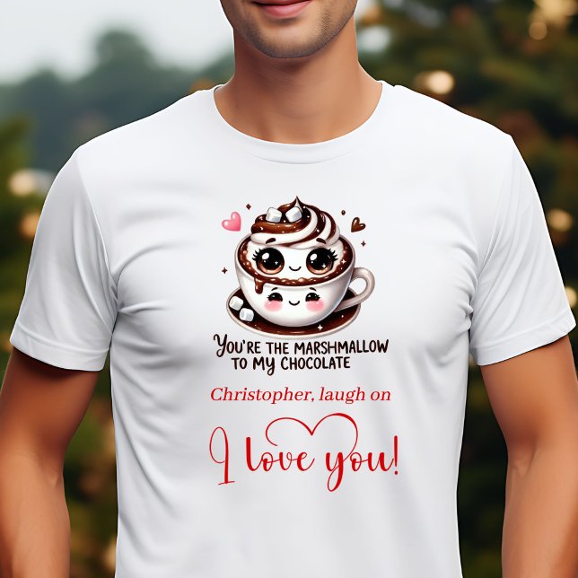 Camiseta Custom Name Valentine Funny Food Quote Men T-Shirt (Custom Name Valentine Funny Food Quote Men T-Shirt)