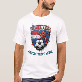 Camiseta Custom Netherlands National Soccer Football Fan