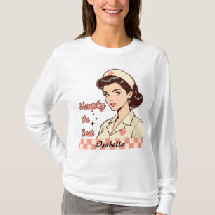 Camiseta Custom Nurse Simply the Best