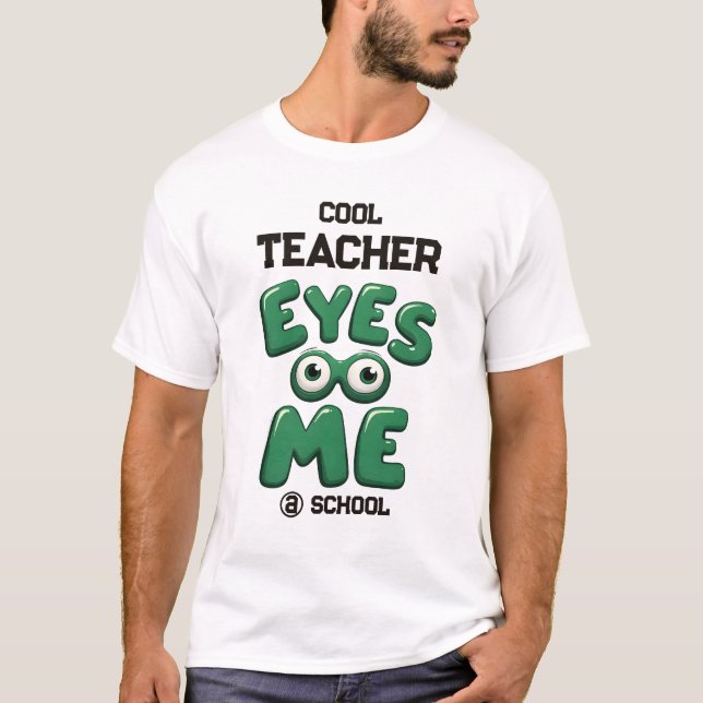 Camiseta Custom Personalized Cute Teacher Gift (Anverso)