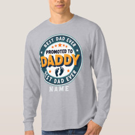 Camiseta Custom Personalized Name Gift for Dad